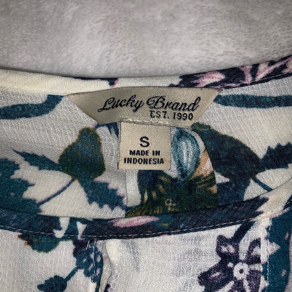 Lucky brand flowy top - Picture 4 of 4